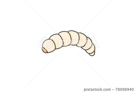 Larvae, insects that can be eaten by insect food 78098940