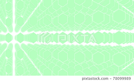 CG Hexagon Background image composed of many hexagons 78099989