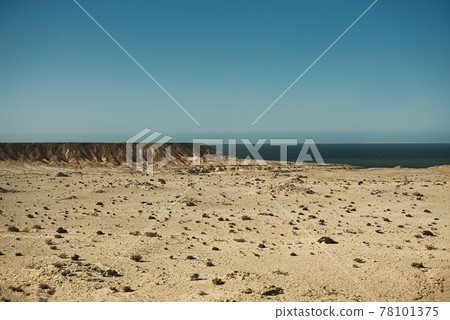 Sahara desert along side the atlantic ocean Africa, Morocco Sahara desert along side the atlantic ocean Africa, Morocco 78101375