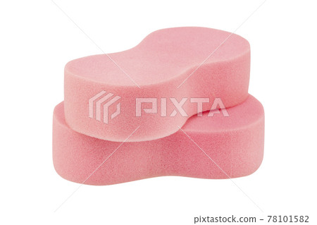 sponge isolated on white background. 78101582