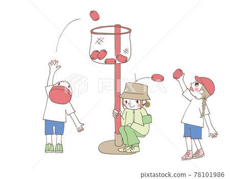 Athletic meet kindergarten nursery school ball case 78101986