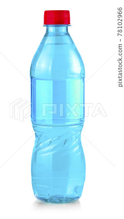 close up green Soda water bottle. Isolated on white background close up green Soda water bottle. Isolated on white background 78102966