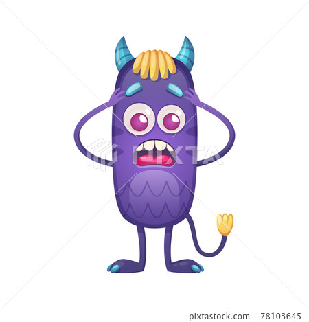 Monster Cartoon Illustration Monster Cartoon Illustration 78103645