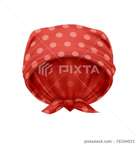Bandana Realistic Icon 78104055