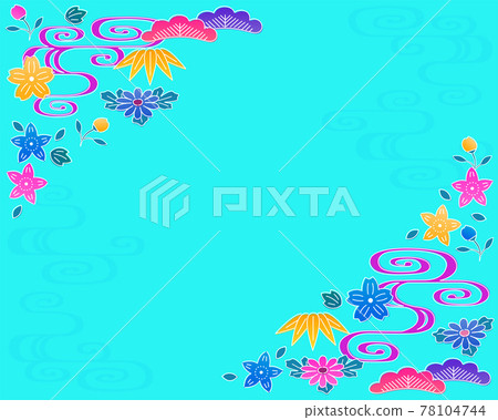 Okinawa background illustration - Stock Illustration [78104744] - PIXTA