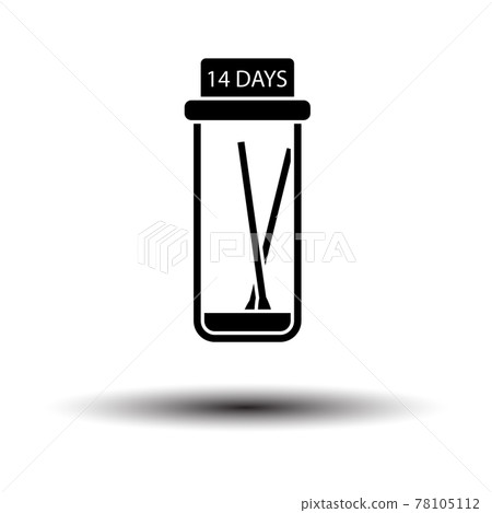 Covid Test Tube Icon Covid Test Tube Icon 78105112