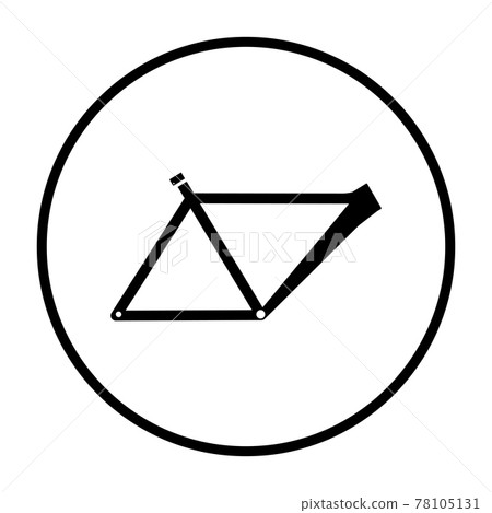 Bike Frame Icon 78105131