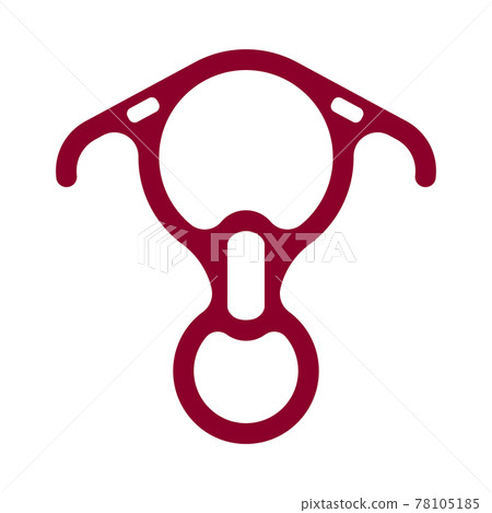 Alpinist Descender Icon - Stock Illustration [78105185] - PIXTA