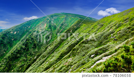 Road to Echigo Hiragatake summit 78106038