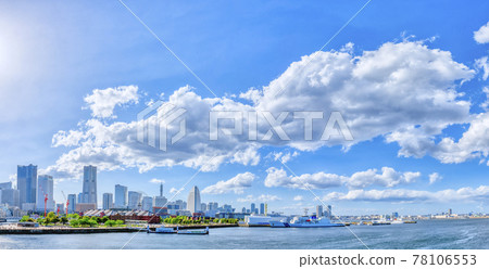 橫濱的城市景觀 橫濱的城市景觀 78106553