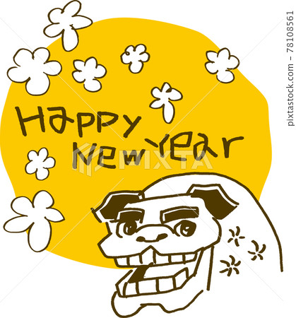 可愛的舞獅 78108561