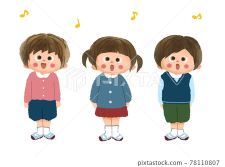 Children singing Children singing 78110807