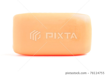 Soap for household use on a white background 78114755