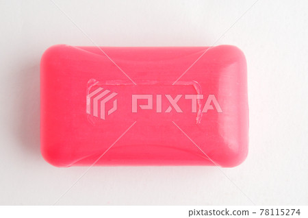Soap for household use on a white background Soap for household use on a white background 78115274