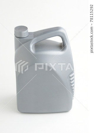 Grey barrel on white background 78115292