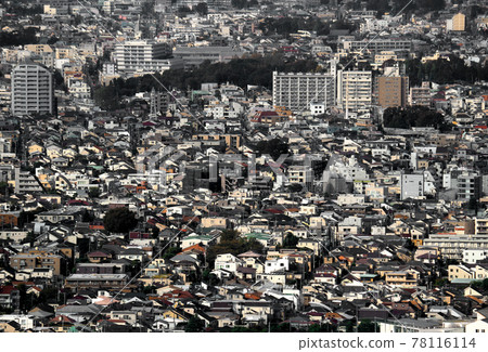 東京住宅區風光 78116114