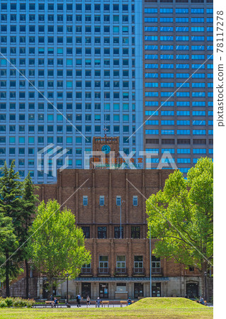 Cityscape of Tokyo Hibiya Park (Hibiya Public Hall) Cityscape of Tokyo Hibiya Park (Hibiya Public Hall) 78117278