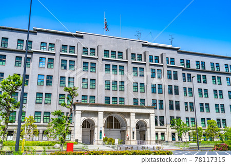 東京霞關街景 財務省（國稅廳）周邊 78117315