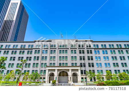 東京霞關街景 財務省(國稅廳)周邊 東京霞關街景 財務省(國稅廳)周邊 78117318