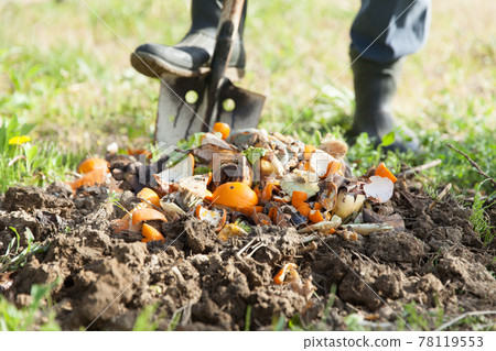 Bury garbage in the ground Bury garbage in the ground 78119553