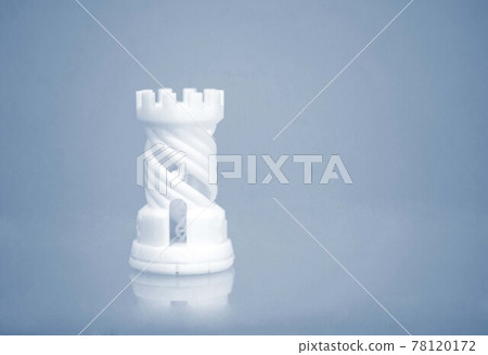 One object photopolymer printed on a 3d printer. One object photopolymer printed on a 3d printer. 78120172