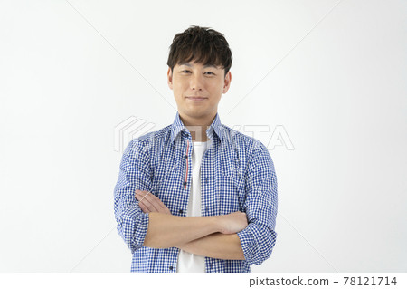 Alafor man smiling looking at the camera Alafor man smiling looking at the camera 78121714