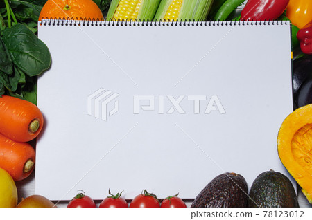 蔬菜複製空間速寫本 78123012