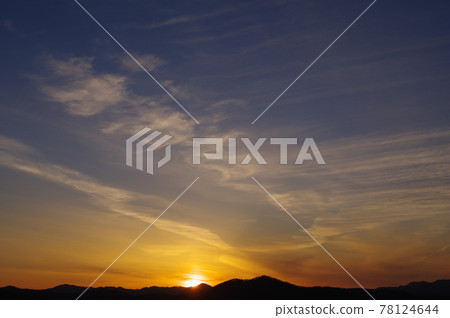 日落前的夜景 日落前的夜景 78124644