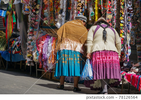 玻利維亞土著婦女 78126564