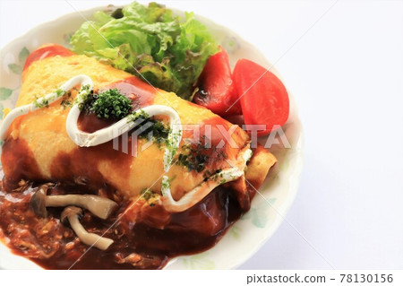煎蛋飯 煎蛋飯 78130156