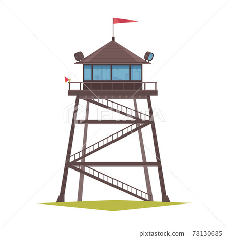 Fire Tower Icon 78130685