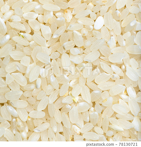 polished medium-grain rice close up polished medium-grain rice close up 78130721