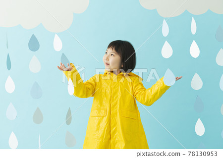 雨和女孩畫像 雨和女孩畫像 78130953