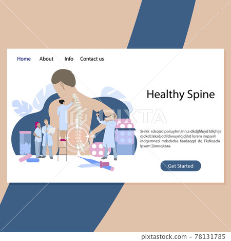 Healthy spine clinic, back therapy intervertebral hernia Healthy spine clinic, back therapy intervertebral hernia 78131785