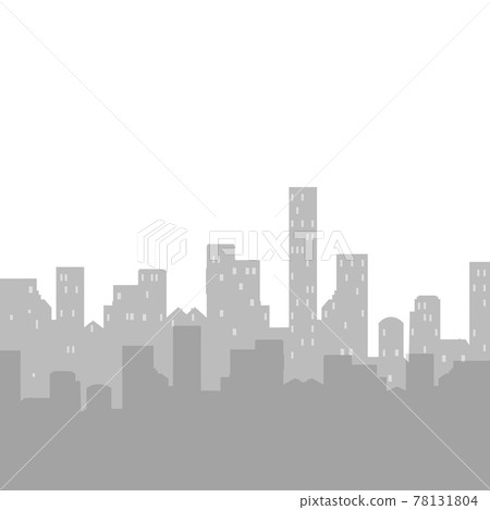 Skyline urban cityscape silhouette skyscrapers, business template 78131804