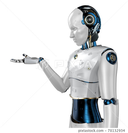 artificial intelligence robot or cyborg open hand artificial intelligence robot or cyborg open hand 78132934