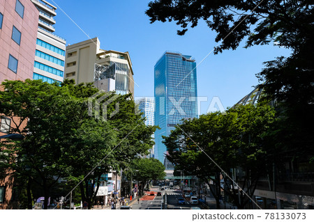 東京都澀谷區明治通街景 78133073