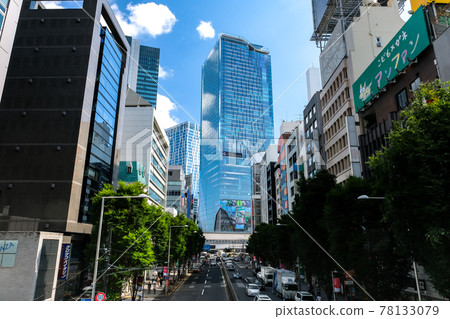 東京都澀谷區明治通街景 78133079