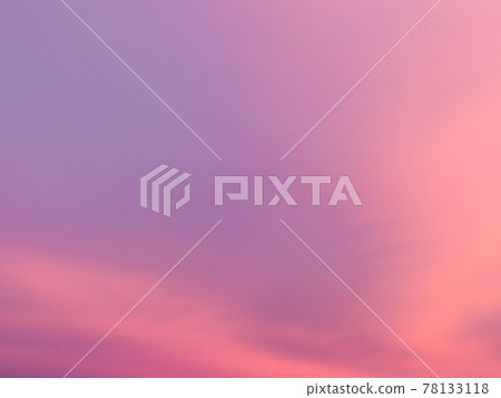 日落天空和雲彩 78133118