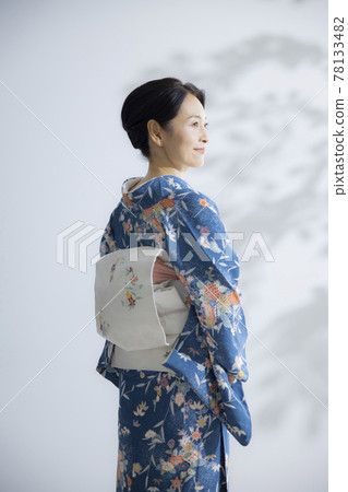 中和服女人禦太子名古屋腰帶 78133482
