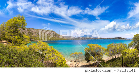 Vouliagmeni lake, Greece 78135141