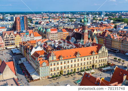 Market Square in Wroclaw Market Square in Wroclaw 78135748