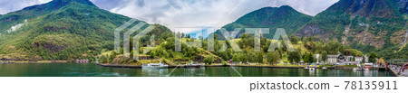 Country summer landscape, Norway 78135911