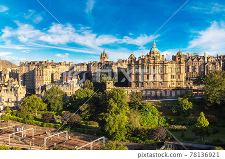 Panoramic view of Edinburgh, Scotland Panoramic view of Edinburgh, Scotland 78136921