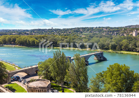 Saint Benezet bridge in Avignon Saint Benezet bridge in Avignon 78136944