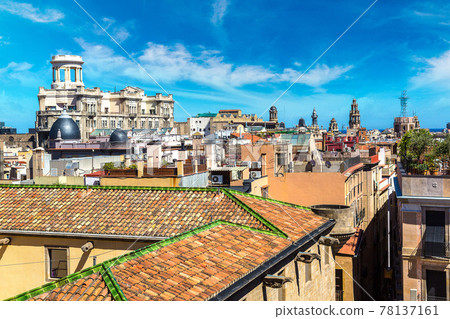 Panoramic view of Barcelona Panoramic view of Barcelona 78137161
