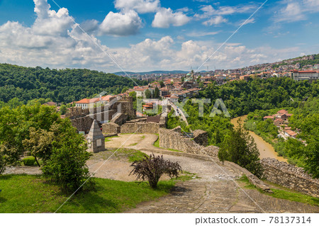 Tsarevets Fortress in Veliko Tarnovo Tsarevets Fortress in Veliko Tarnovo 78137314