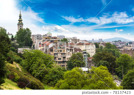 Belgrade cityscape Belgrade cityscape 78137423