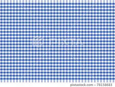 Gingham check material illustration blue variation available Gingham check material illustration blue variation available 78138683