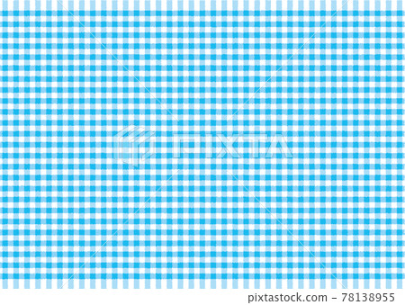 Gingham check material illustration light blue variation available Gingham check material illustration light blue variation available 78138955